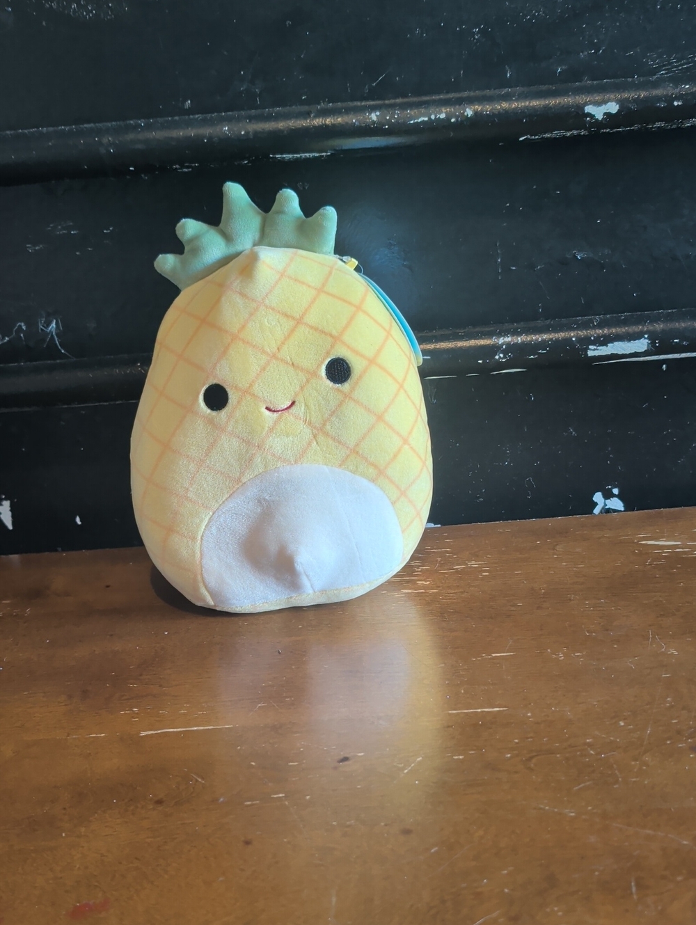 Kids Plush Pineapple Coin Purse - Yellow
